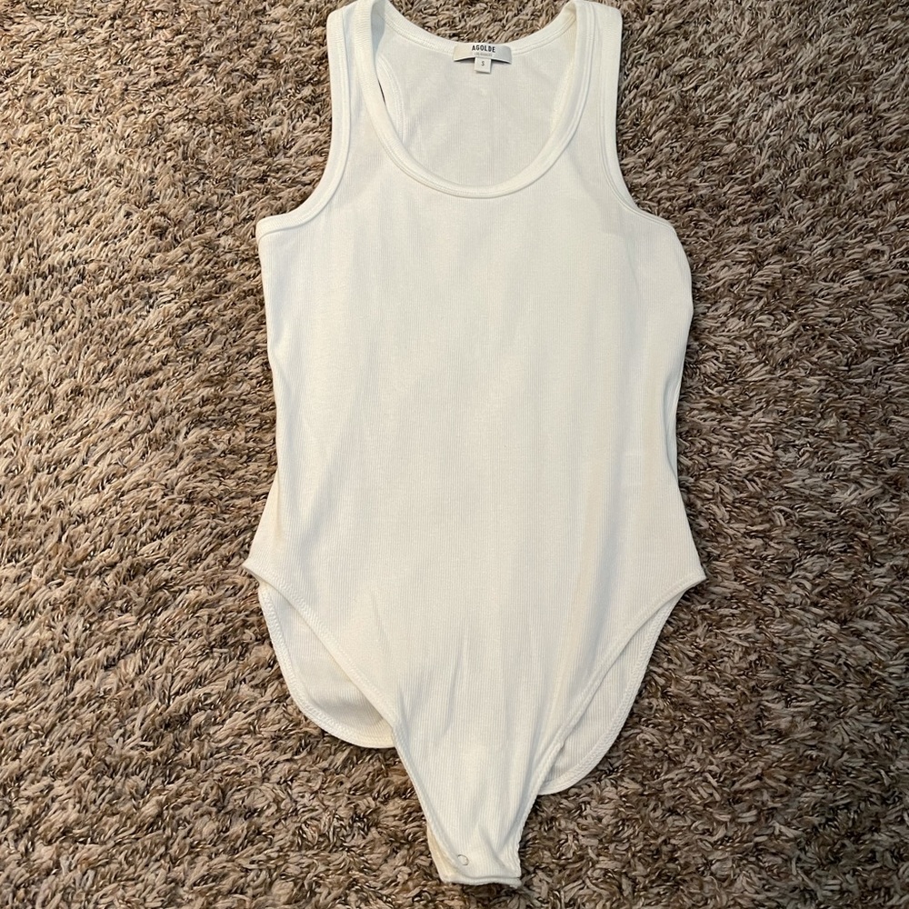 COPY - Agolde tank bodysuit, small EUC